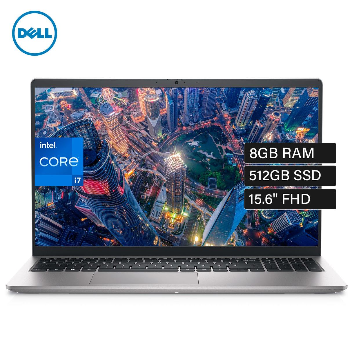 Laptop Dell Inspiron 15 3520 Intel Core i7 1255U Ram 8GB Disco 512GB SSD 15.6" FHD FreeDos (C3P56)