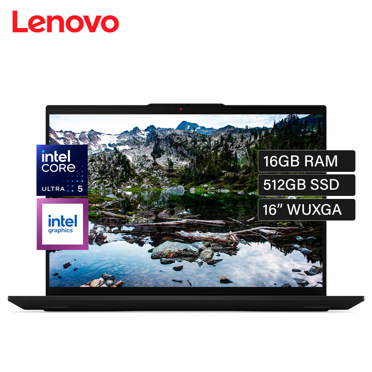 Laptop Lenovo ThinkPad L16 Gen 1 Intel Core Ultra 5 125U Ram 16GB Disco 512GB SSD 16" WUXGA Windows 11 Pro (21L40015LM)