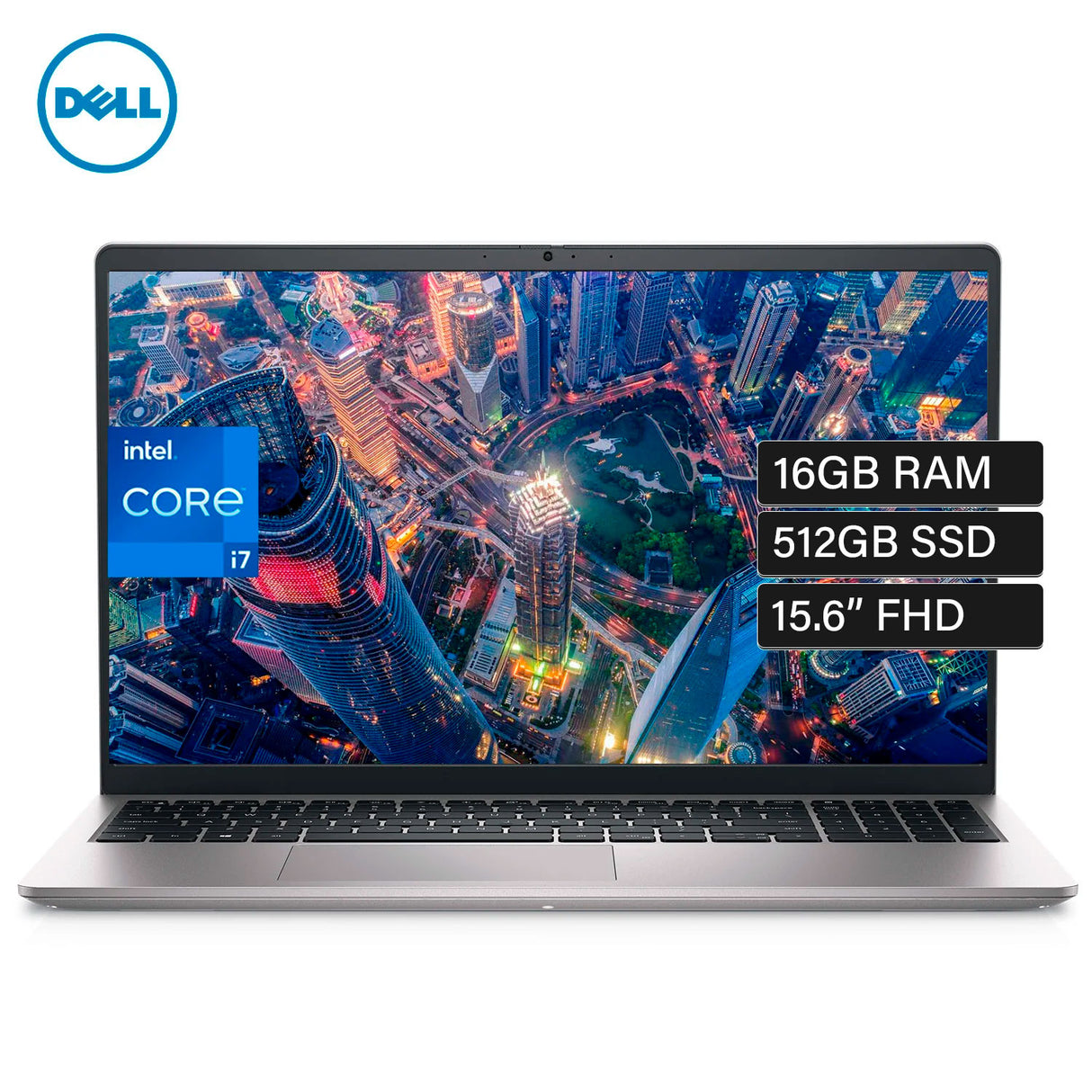 Laptop Dell Inspiron 15 3520 Intel Core i7-1255U 16GB RAM 512GB SSD 15.6″ FHD Windows 11 Pro (C3P56R16)