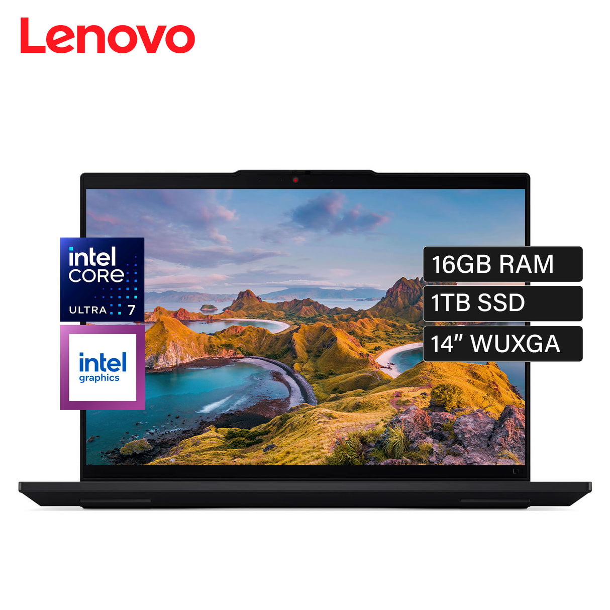 Laptop Lenovo ThinkPad L14 Gen 5 Intel Core Ultra 7 155U Ram 16GB Disco 1TB SSD 14" WUXGA Windows 11 Pro (21L2000XLM)
