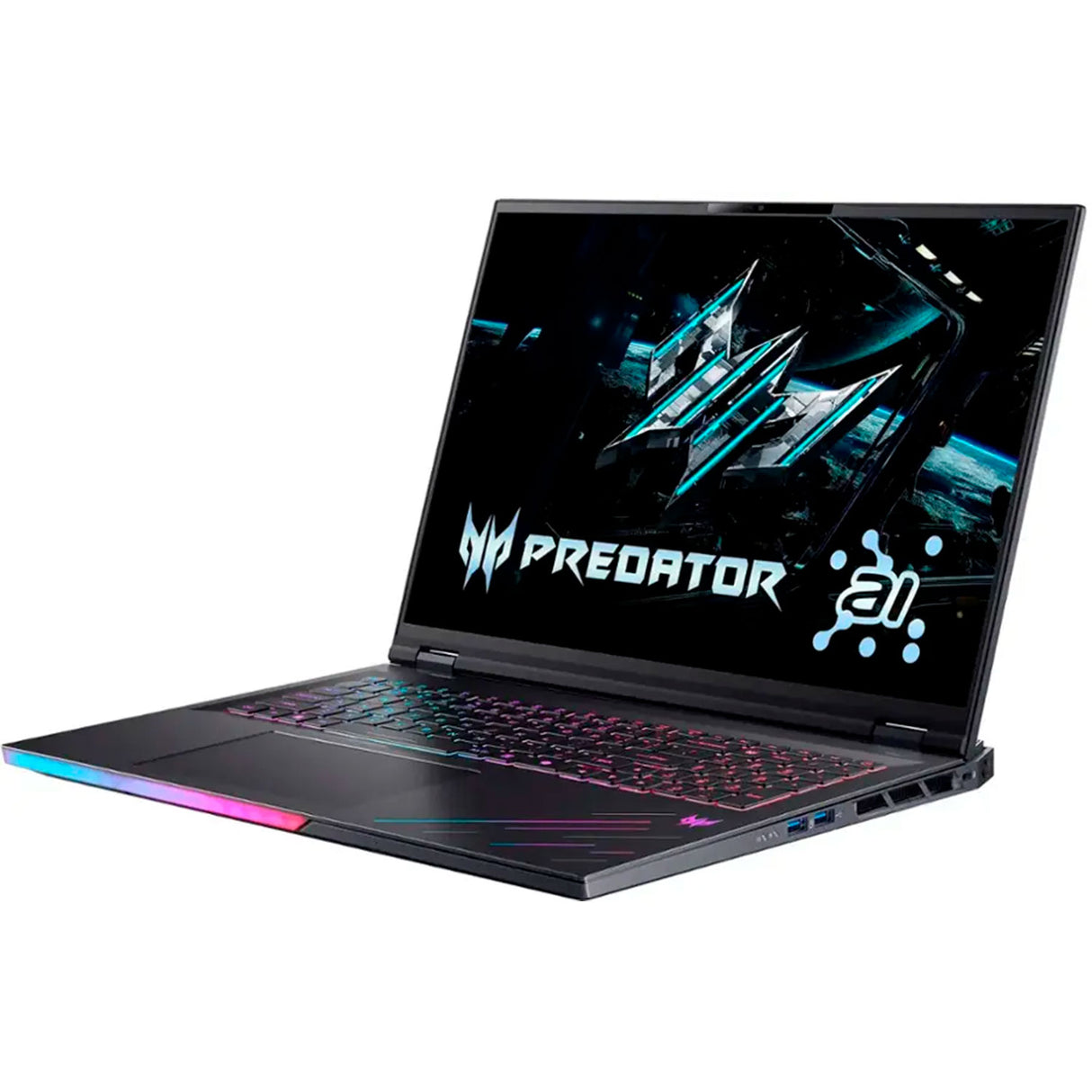 Laptop Acer Predator Helios 18 AI PH18-73-90A6 Intel Core Ultra 9 275HX RAM 32GB Disco 1TB SSD Video NVIDIA RTX 5080 16GB 18" WQXGA Windows 11 Pro (NH.U0FAA.001)