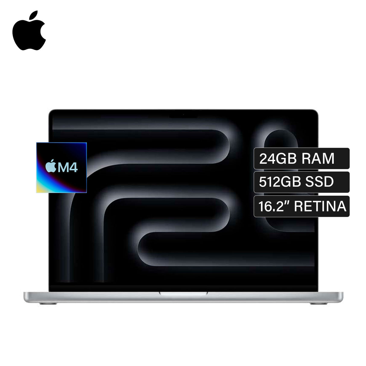MacBook Pro 16 Chip M4 Pro Ram 24GB Disco 512GB SSD 16.2" Retina Teclado Español