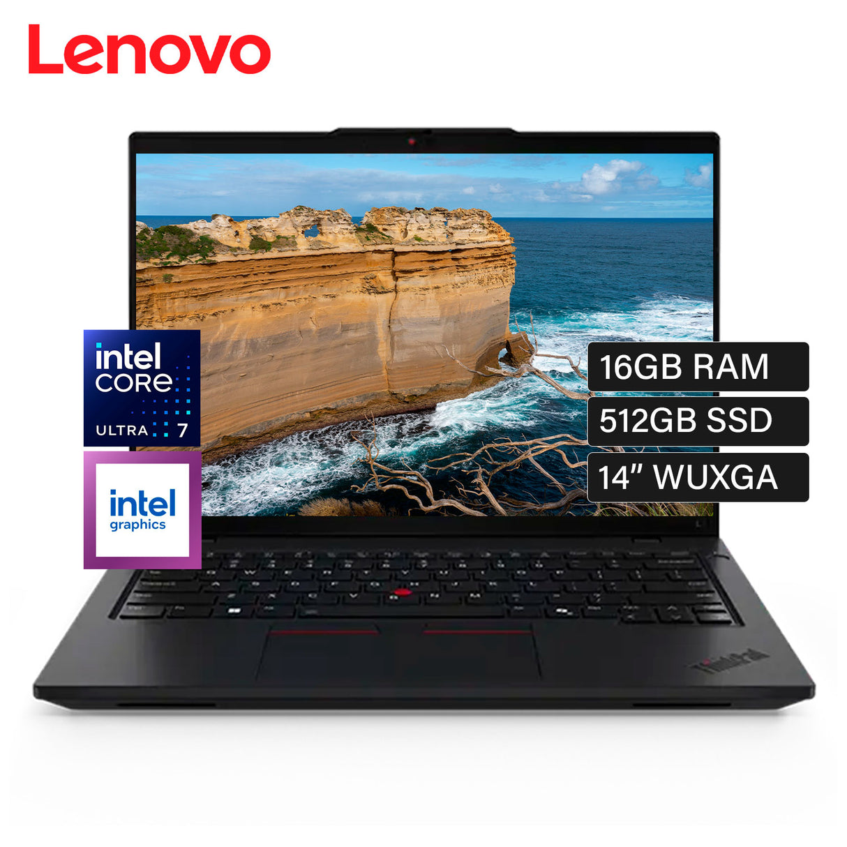 Laptop Lenovo ThinkPad L14 Gen 5 Intel Core Ultra 7 155U Ram 16GB Disco 512GB SSD 14" WUXGA Windows 11 Pro (21L2000VLM)