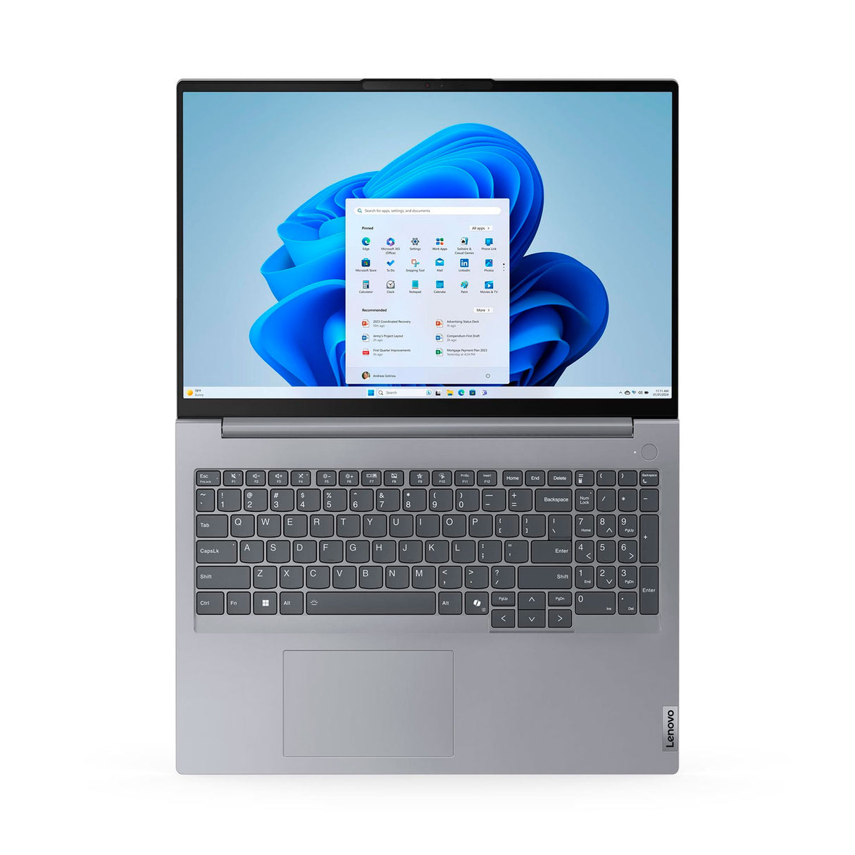 Laptop Lenovo ThinkBook 16 G7 IML Intel Core 5 125U Ram 16GB Disco 512GB SSD 16" WUXGA Windows 11 Pro (21MS00B4LM)