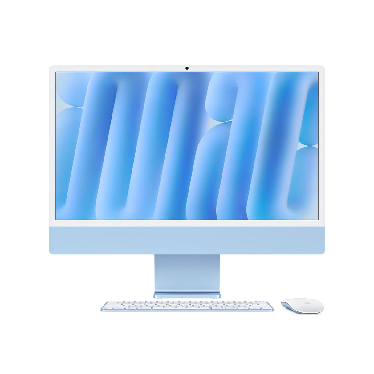 iMac Chip M4 Ram 16GB Disco 256GB SSD 23.5" 4.5K Retina Blue Teclado Español (MWV13LZ/A)