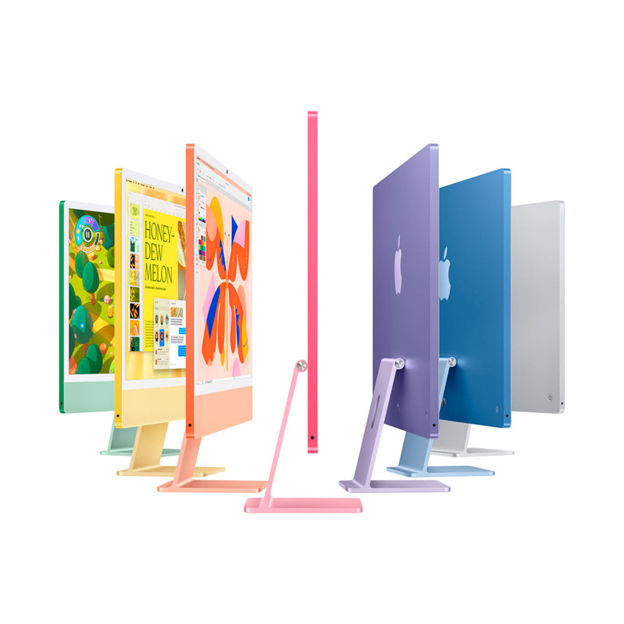 iMac Chip M4 Ram 16GB Disco 256GB SSD 23.5" 4.5K Retina Blue Teclado Español (MWV13LZ/A)