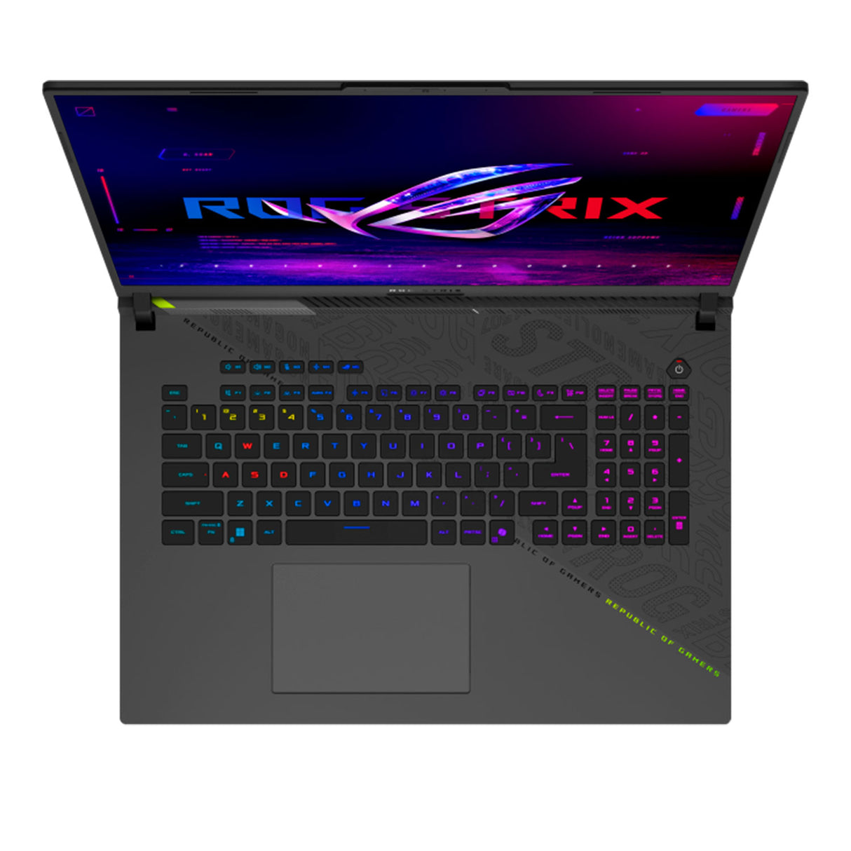 Laptop Asus ROG Strix G18 (2025) G814PM-ES96 Ryzen 9 8940HX RAM 32GB Disco 1TB SSD Video Nvidia RTX 5060 18" WQXGA Windows 11 (90NR0L28-M000A0)