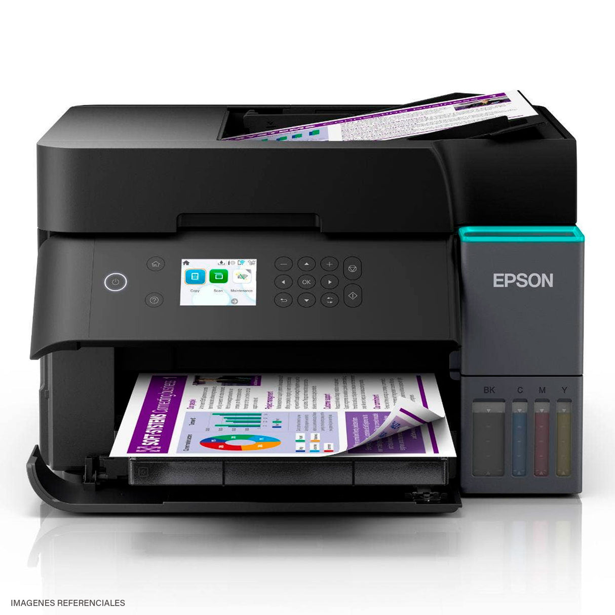 Impresora Multifuncional Epson L6370 Ethernet Wifi/ Duplex/ Adf (C11CL43301)