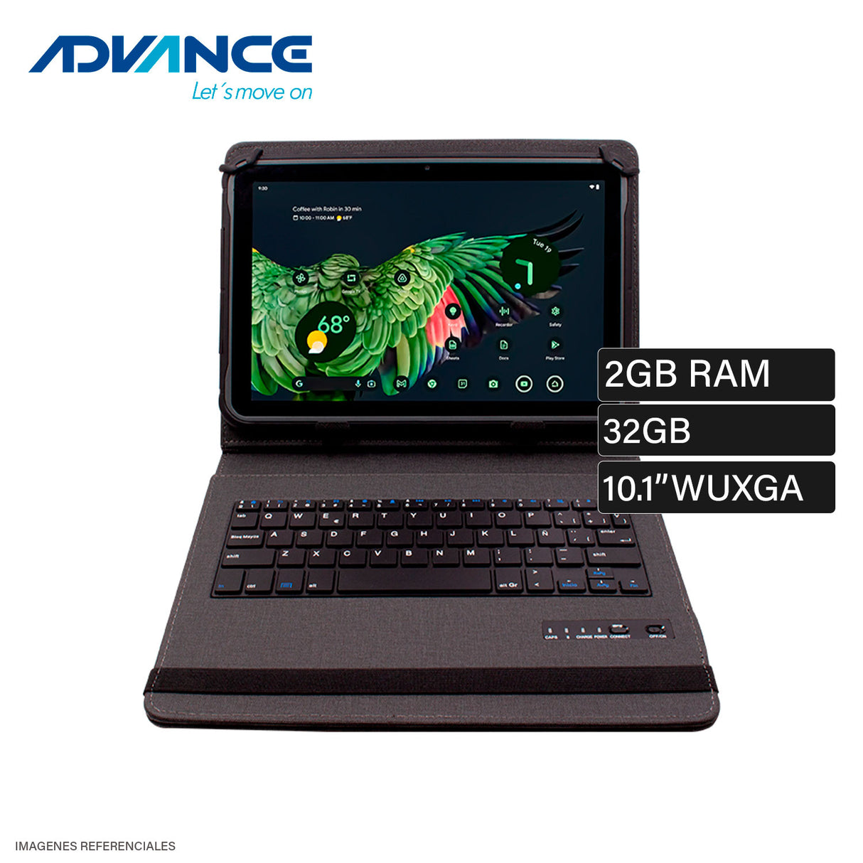 Tablet Advance SP 5737, 10.1" 1920x1200 WUXGA, 32GB, 2GB Ram, Android