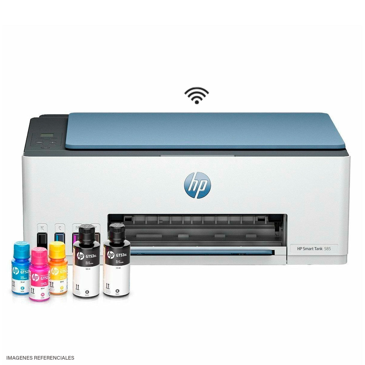 Multifuncional de Tinta HP Smart Tank 585 Impresión Escaneo Copia WiFi Bluetooth LE USB (1F3Y4A#AKY)