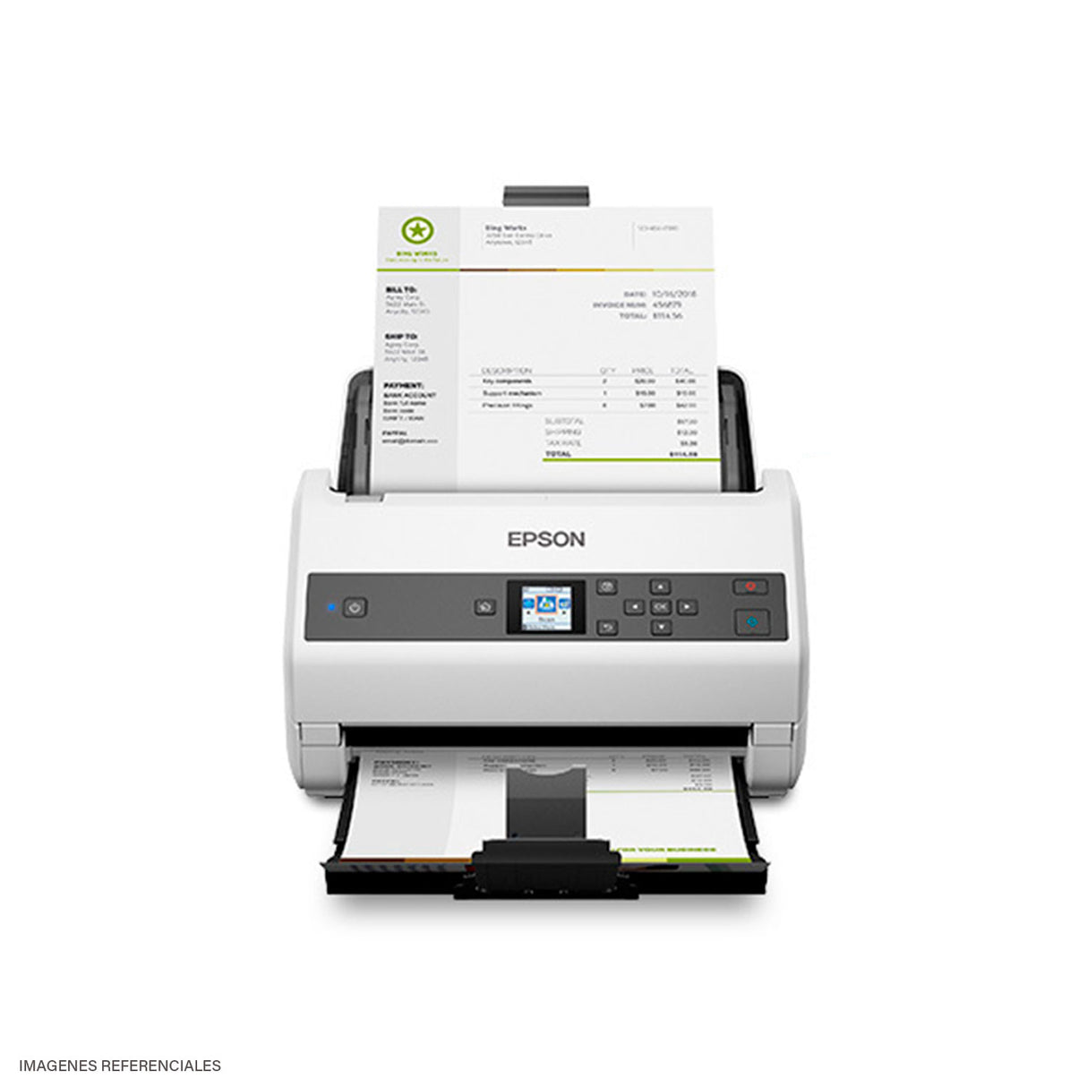 Escáner de Documento Epson WorkForce DS-870 600dpi 65 ppm 130 ipm ADF