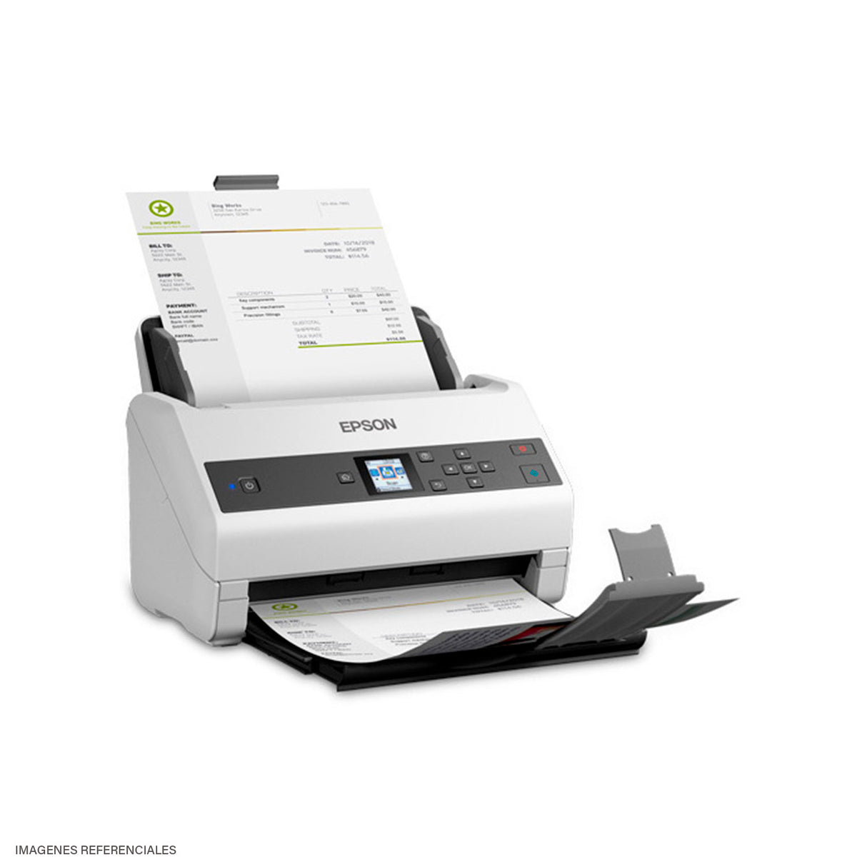Escáner de Documento Epson WorkForce DS-870 600dpi 65 ppm 130 ipm ADF