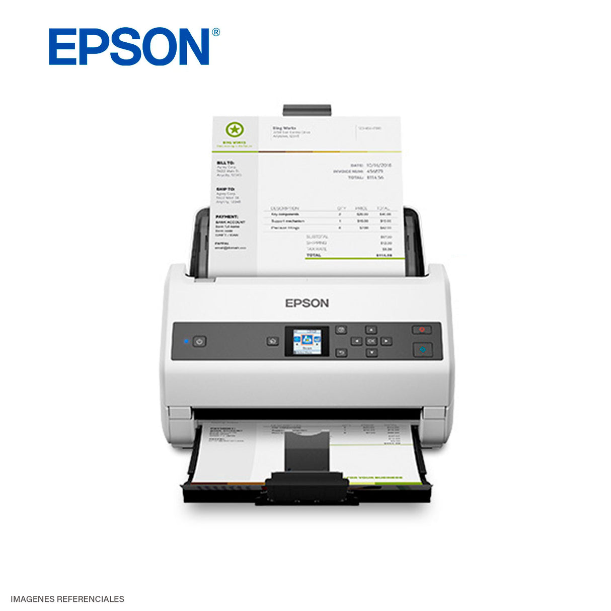 Escáner de Documento Epson WorkForce DS-870 600dpi 65 ppm 130 ipm ADF