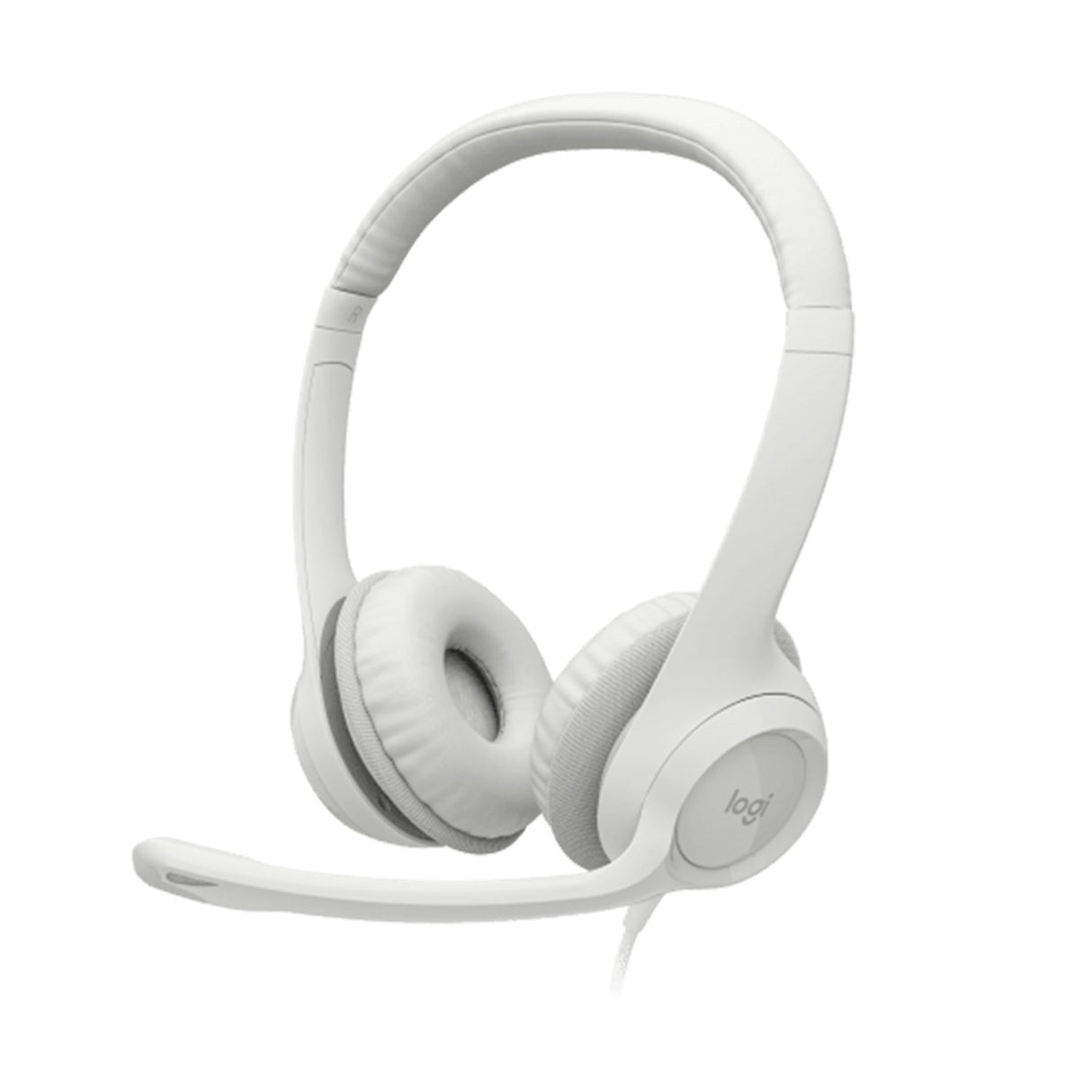 Auriculares USB Logitech H390 Noise Cancelling White (981-001285)