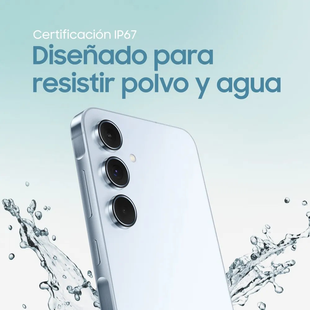 Celular Samsung Galaxy A55 Memoria 8GB Almacenamiento 128GB 6.6" AMOLED 5G