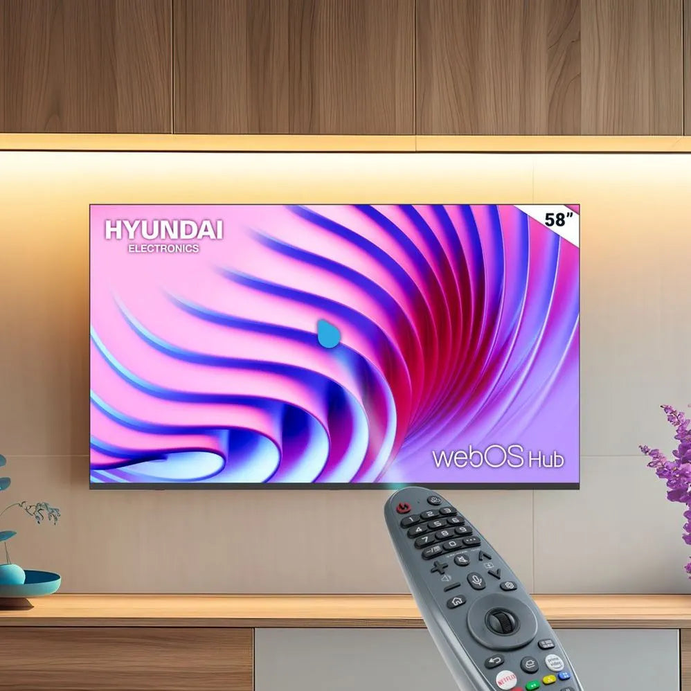 Televisor Smart Tv Hyundai HYLED5806A4KM 58" Ultra HD 4K Android Tv