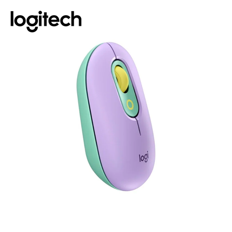 Mouse Logitech Pop Bluetooth Lila / Green