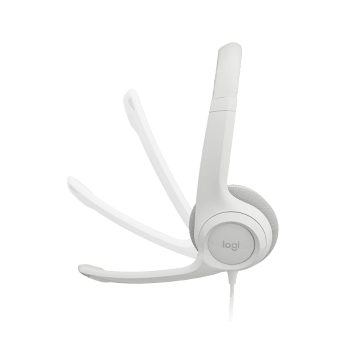 Auriculares USB Logitech H390 Noise Cancelling White (981-001285)