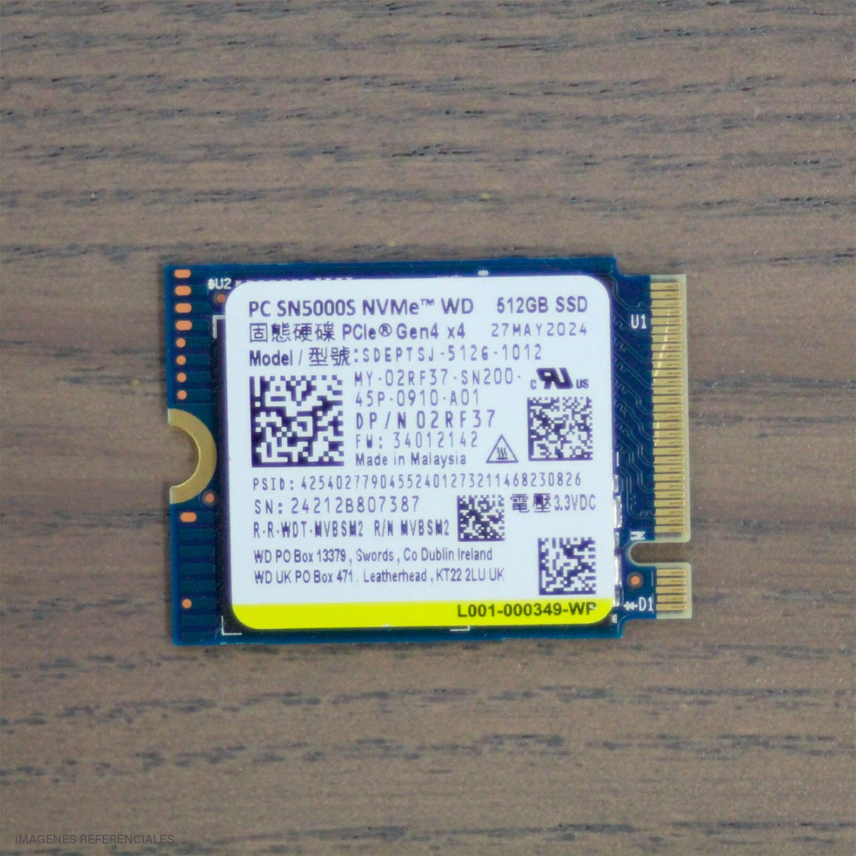 Disco Solido SN5000S 512GB SSD Nvme