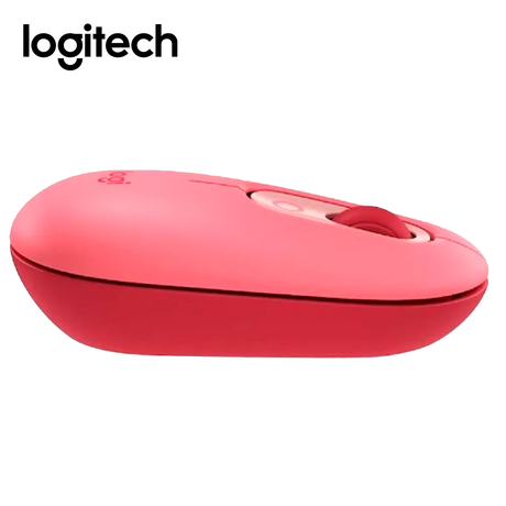 Mouse Logitech Pop Bluetooth Coral/ Rosado (920-01075)