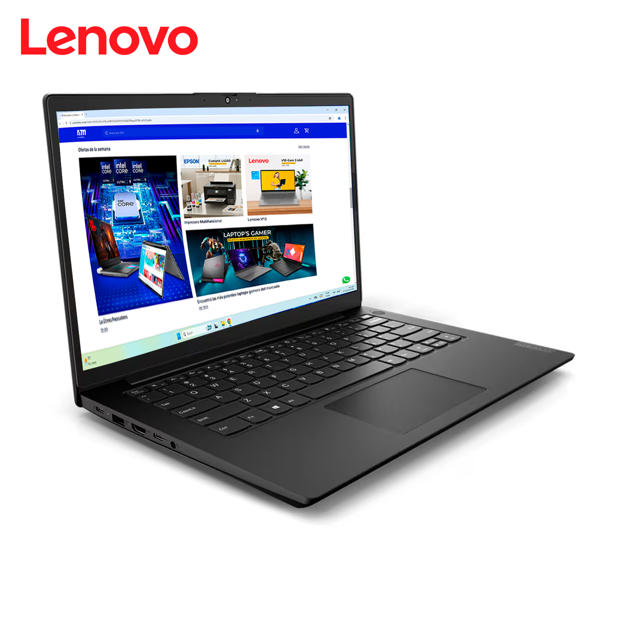 Laptop Lenovo K14 Gen 1 AMD Ryzen 3 5400U RAM 8GB Disco 512GB SSD 14" FHD Freedos (21CUS0PT00)