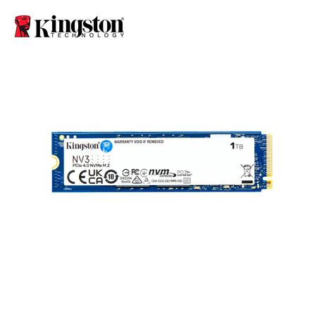 Disco Solido Kingston 1TB NV3 PCIe 4.0 NVMe (SNV3S/100G)