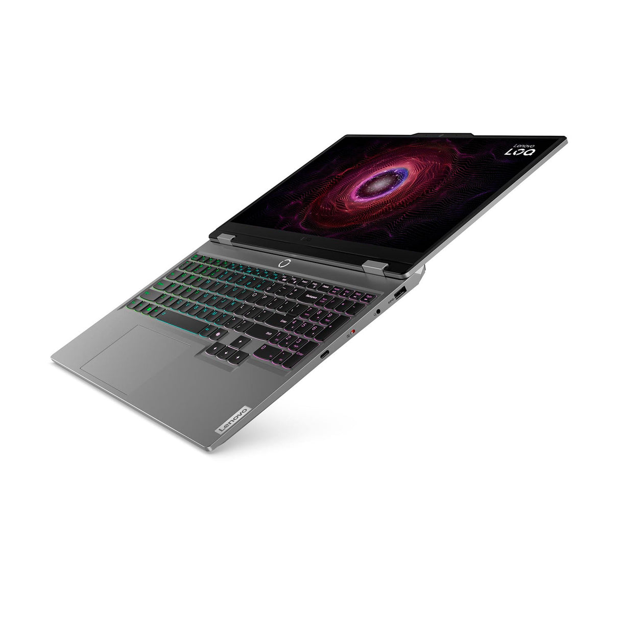 Laptop Lenovo LOQ 15ARP9 Ryzen 7 7435HS Ram 64GB Disco 2TB SSD Video Nvidia RTX 4060 8GB 15.6" FHD (83JC008FLMR642) Teclado retroiluminado Blanco