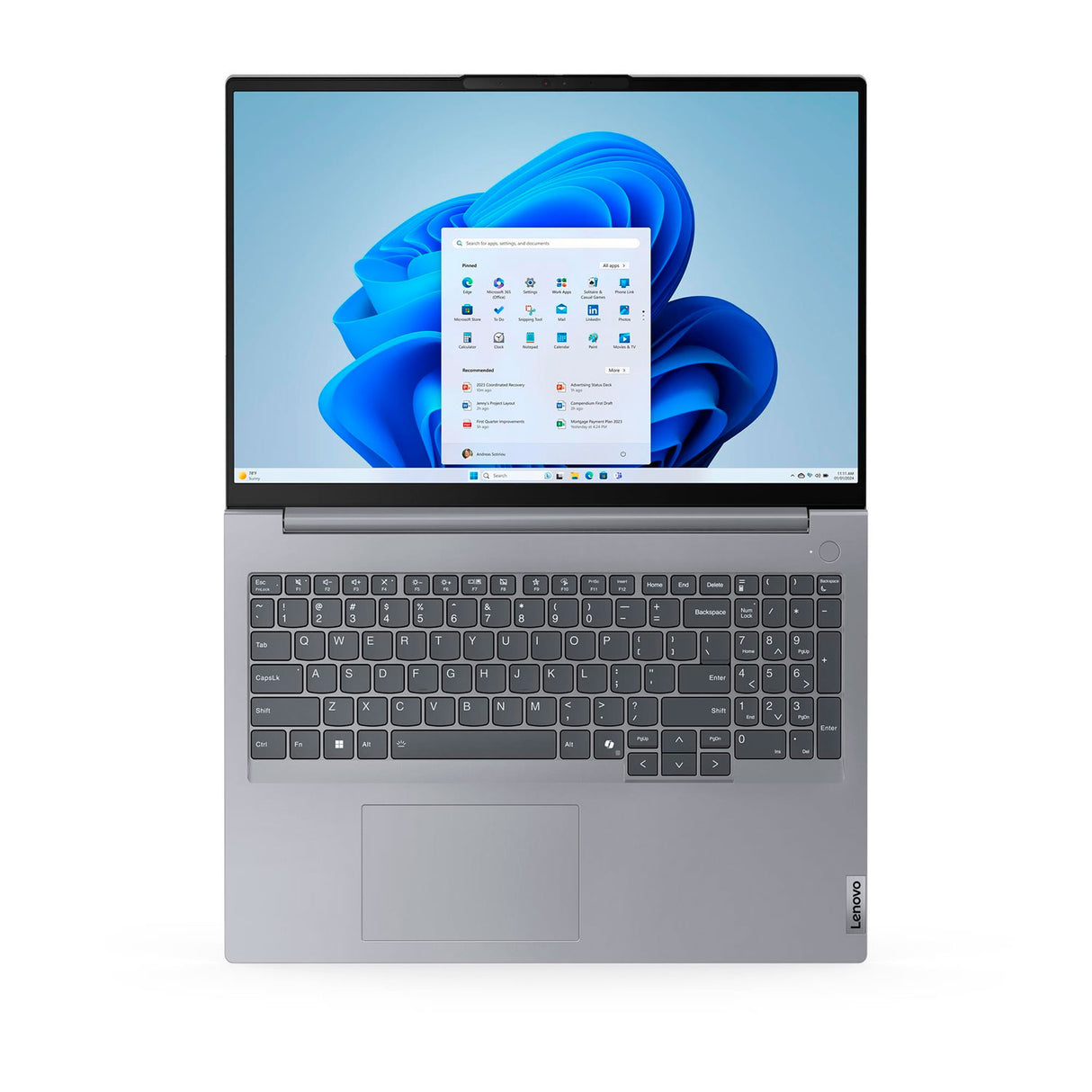 Laptop Lenovo ThinkBook 16 G7 Intel Core Ultra 7 155H Ram 16GB Disco 512GB 16" WUXGA WINDOWS 11 PRO (21MS00B5LM)