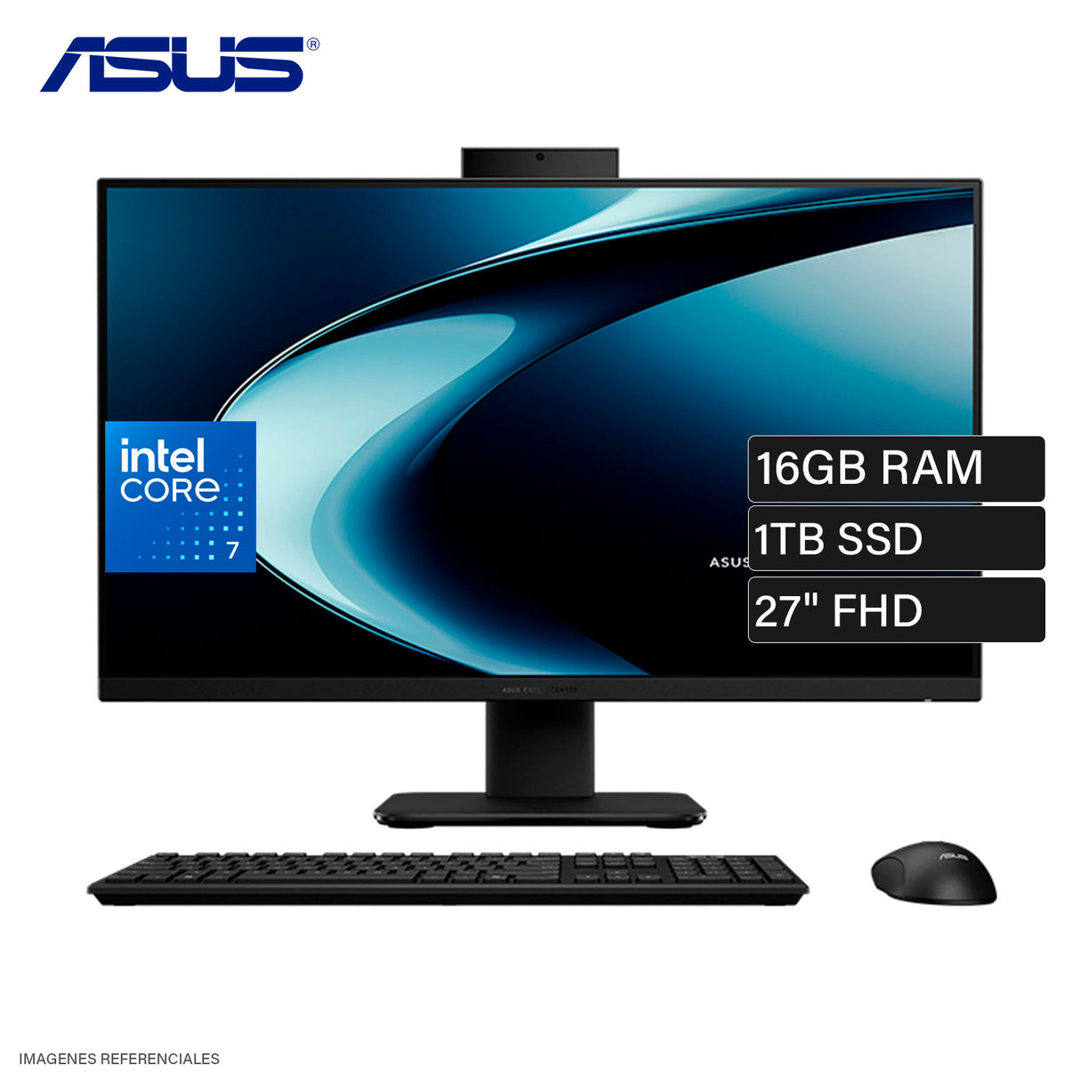 All In One AIO ASUS ExpertCenter P400 P470VAK-BPE3540 Intel Core 7 240H RAM 16GB Disco 1TB SSD 27″ FHD FREEDOS