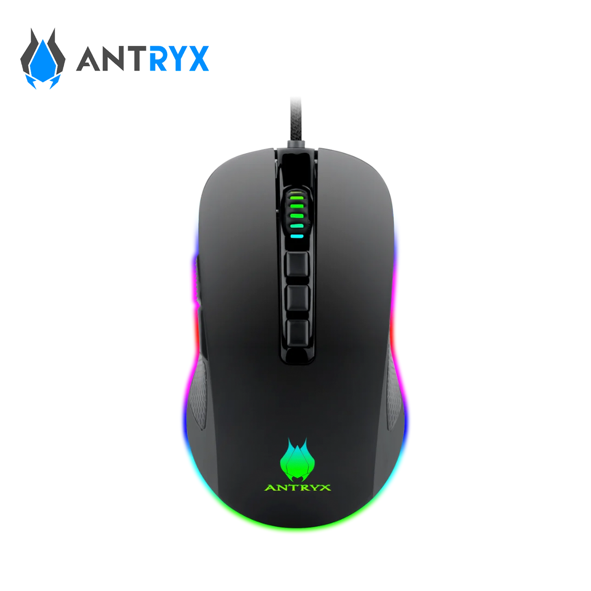 Mouse Gaming Antryx Chrome Storm Kurtana DPI 12400 RGB