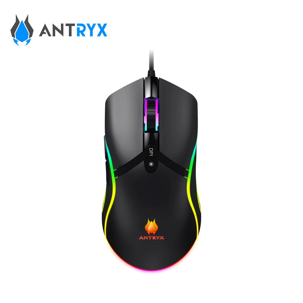 Mouse Gaming Antryx Chrome Storm M670 DPI 4200