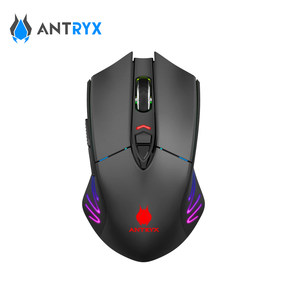 Mouse Gaming Wireless Antryx Chrome Storm Scorpio II DPI 10000 RGB
