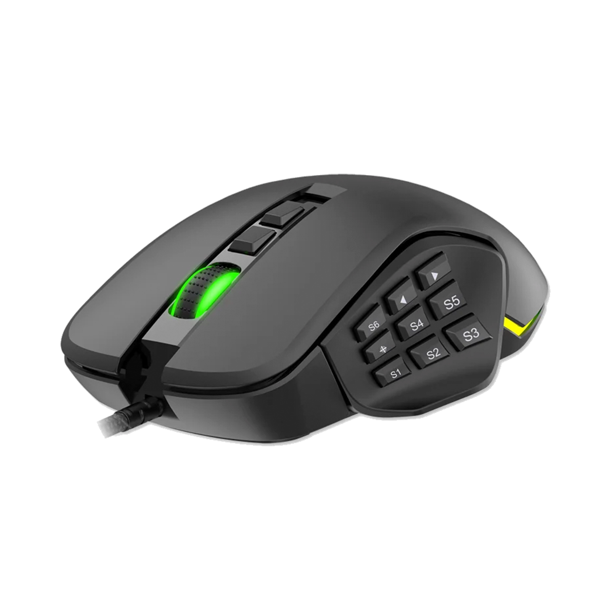 Mouse Gaming Antryx Chrome Storm Xcalibur DPI 16400 RGB