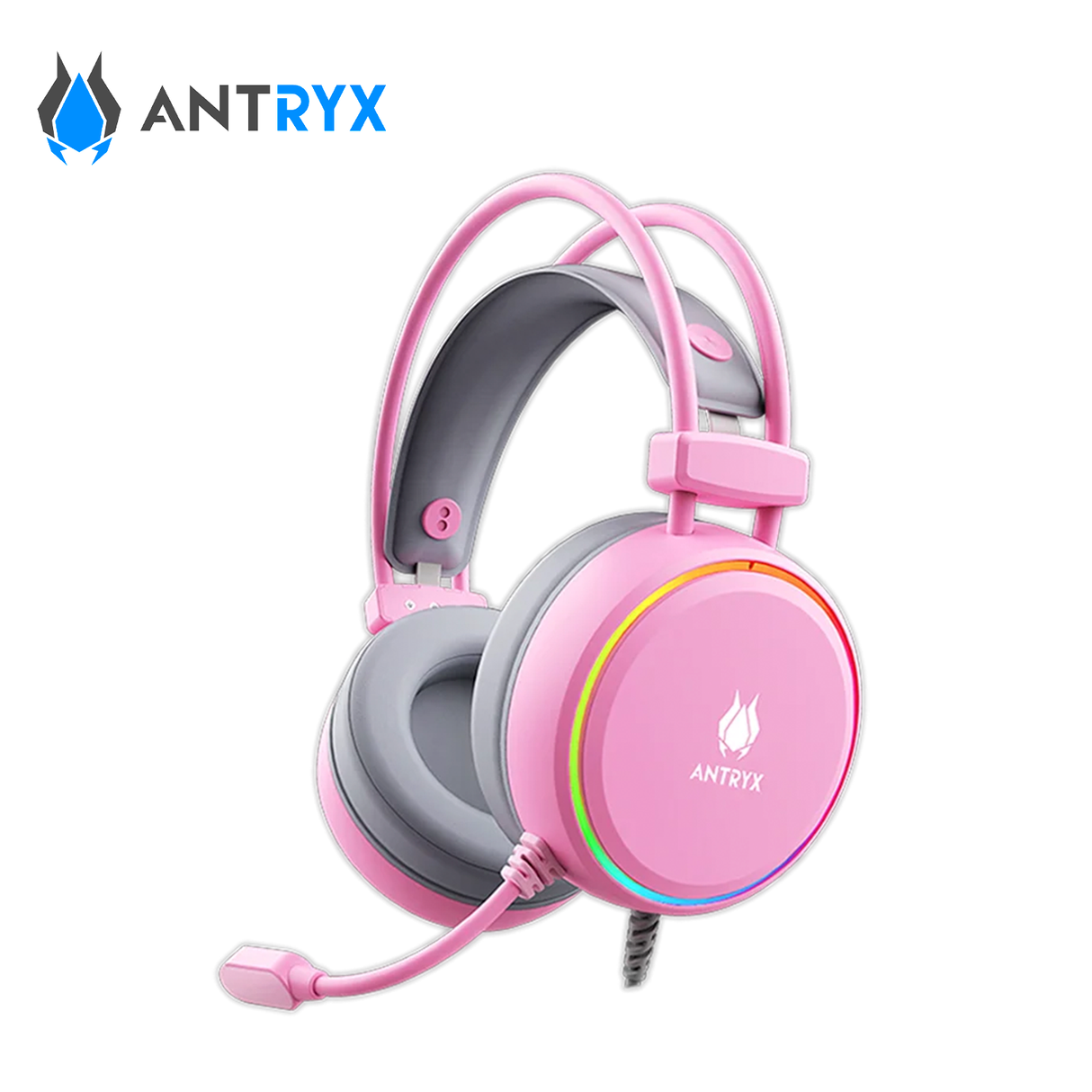 Audífonos C/Micrófono Antryx Kirby 7.1 Virtual Adap. USB Tipo C