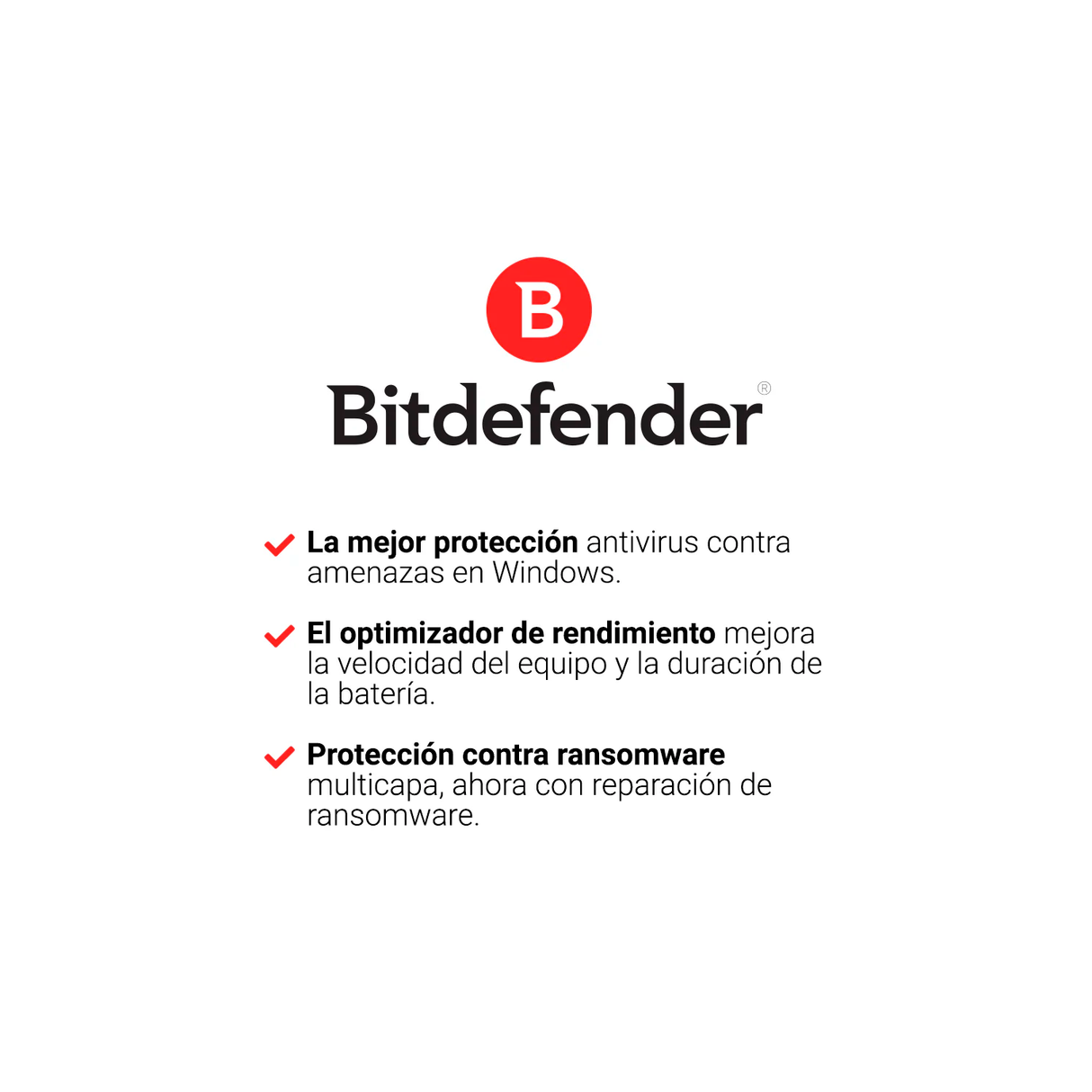 Antivirus Bitdefender Plus PC 1 Equipo