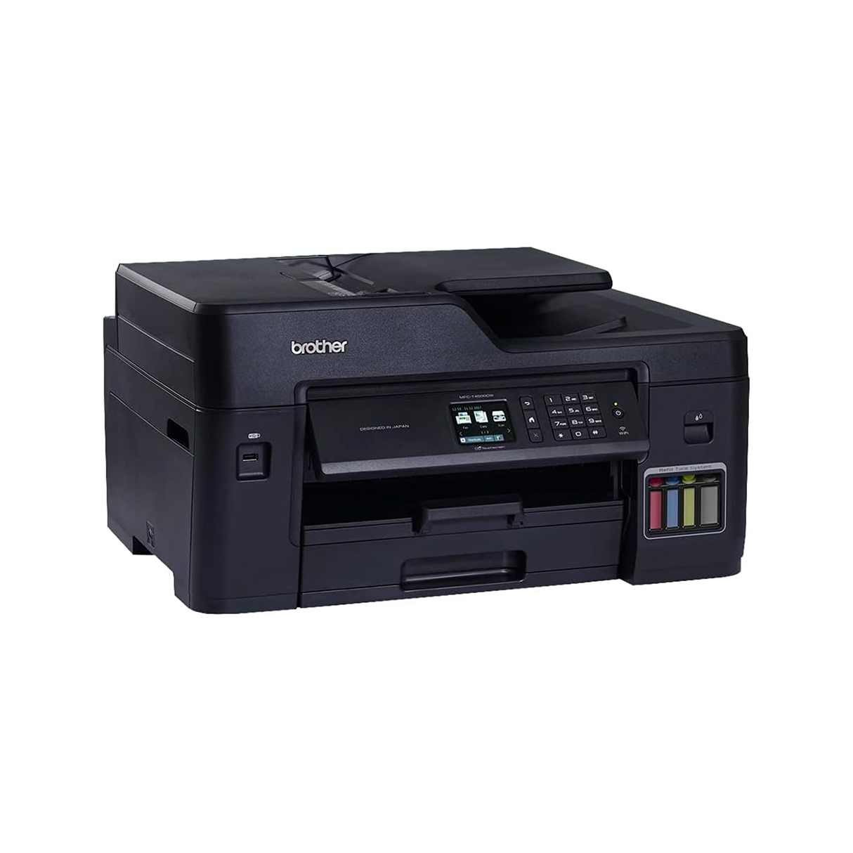 Impresora Multifuncional Wifi Brother MFC T4500DW A3, Duplex y Adf