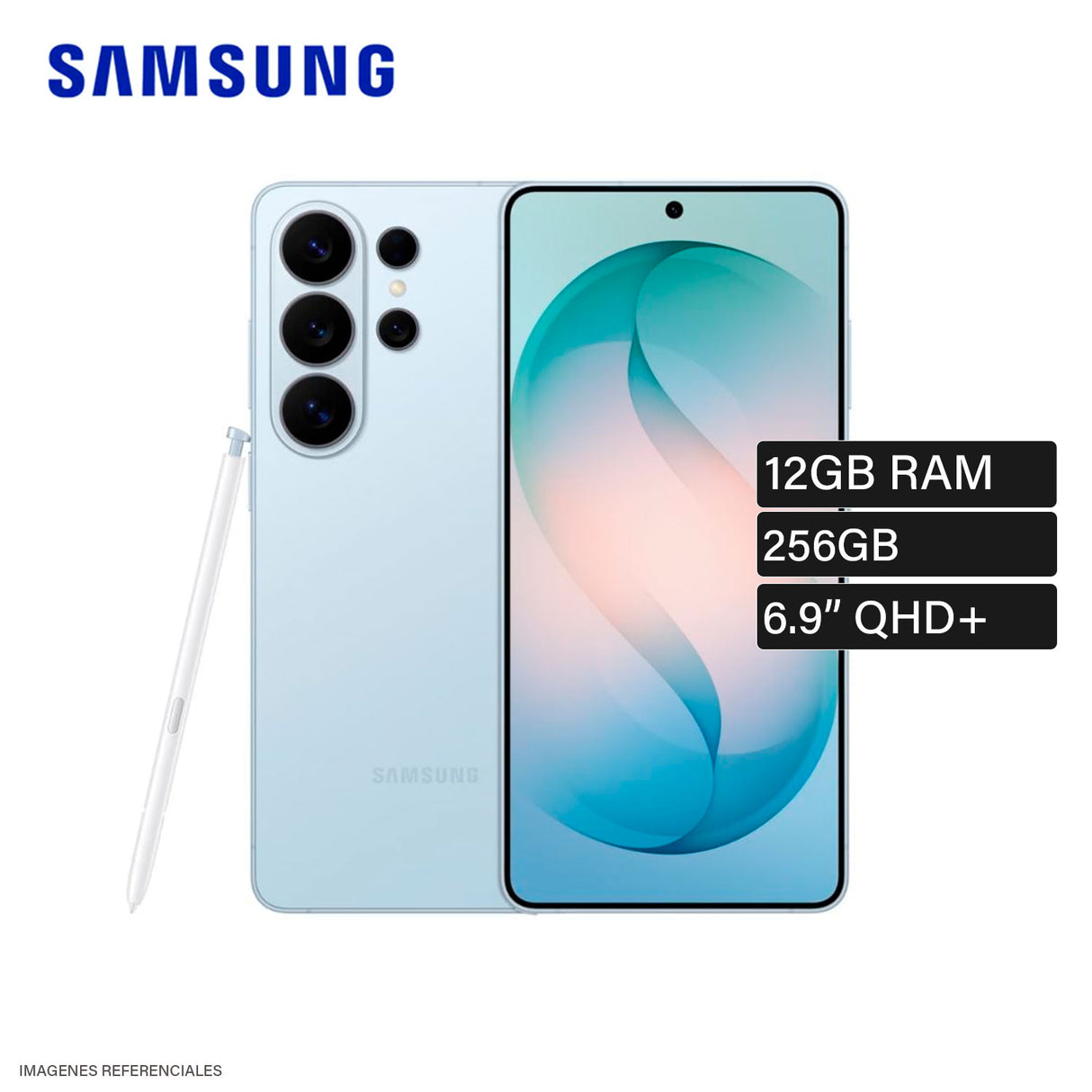 Celular Samsung Galaxy S26 Ultra RAM 12GB Almacenamiento 256GB 6.9" QHD+