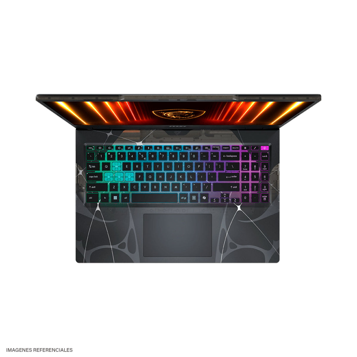 Laptop MSI Cyborg 15 B2RWEKG Intel Core 7 240H Ram 16GB Disco 512GB SSD Video NVIDIA RTX 5050 8GB 15.6" FHD Windows 11