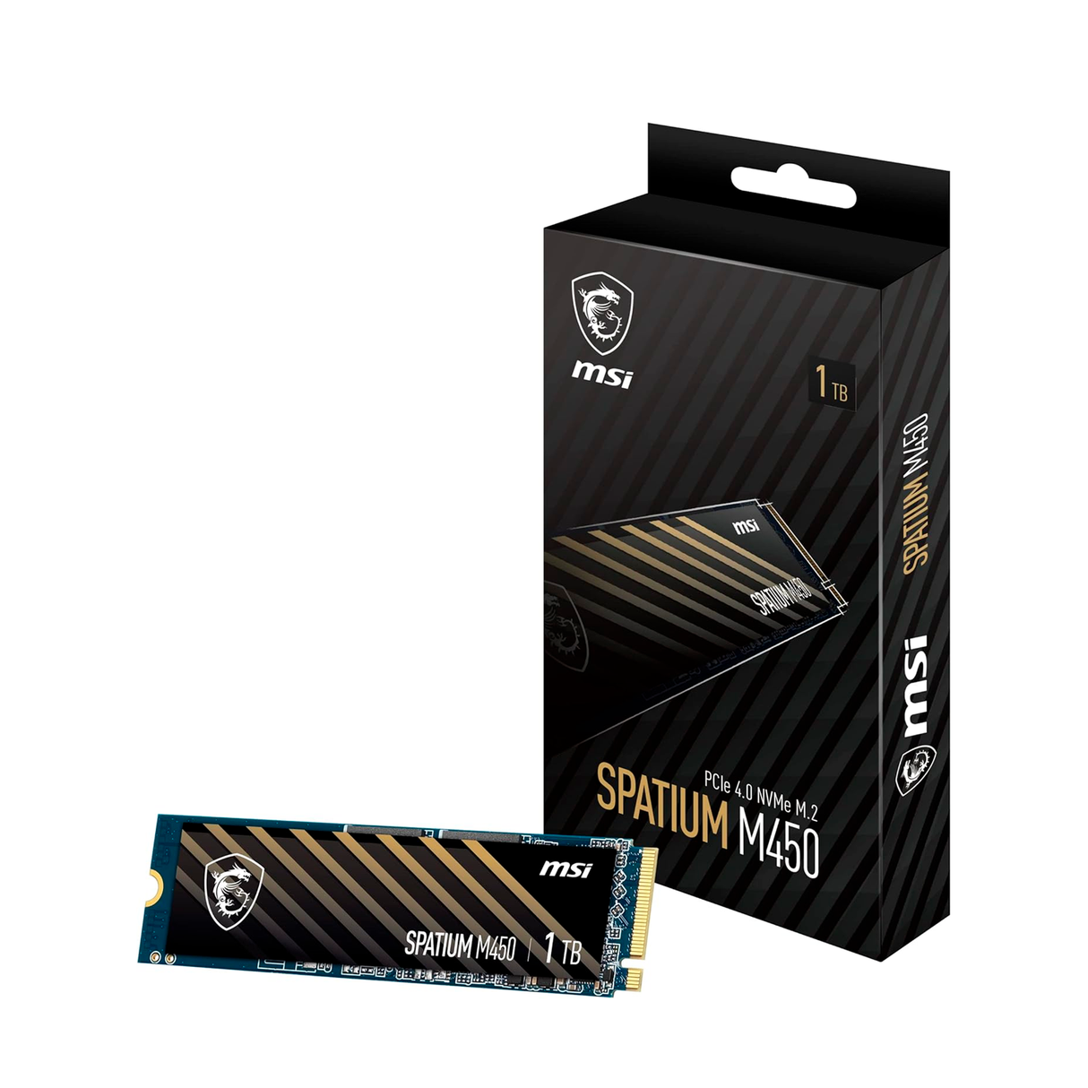 Disco Solido MSI Spatium M450 1TB 4.0 NVME M.2