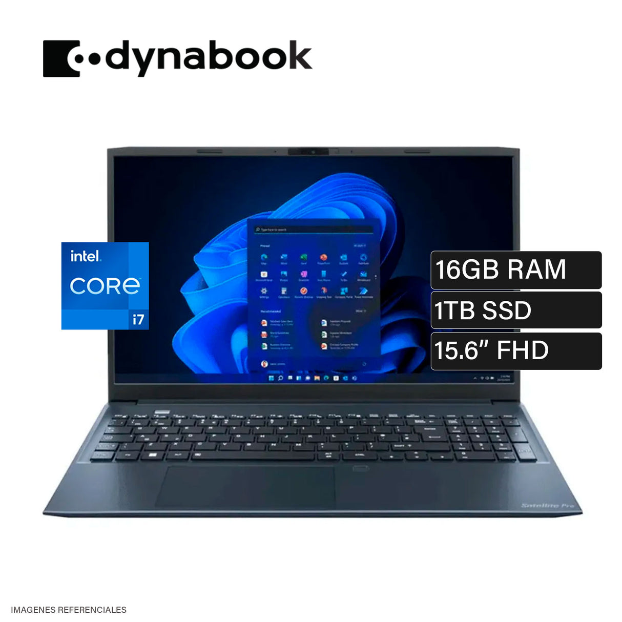 Laptop Dynabook Satellite Pro C50-K Intel Core i7-1355U Ram 16GB Disco 1TB SSD 15.6″ FHD Windows 11 Pro