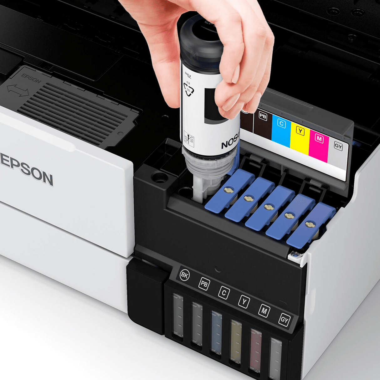 Impresora Inalambrica Fotografica Epson Ecotank L8160 Wifi