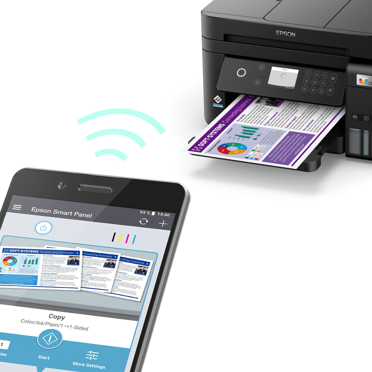 Impresora Multifuncional Epson Ecotank L6270 Wifi Duplex