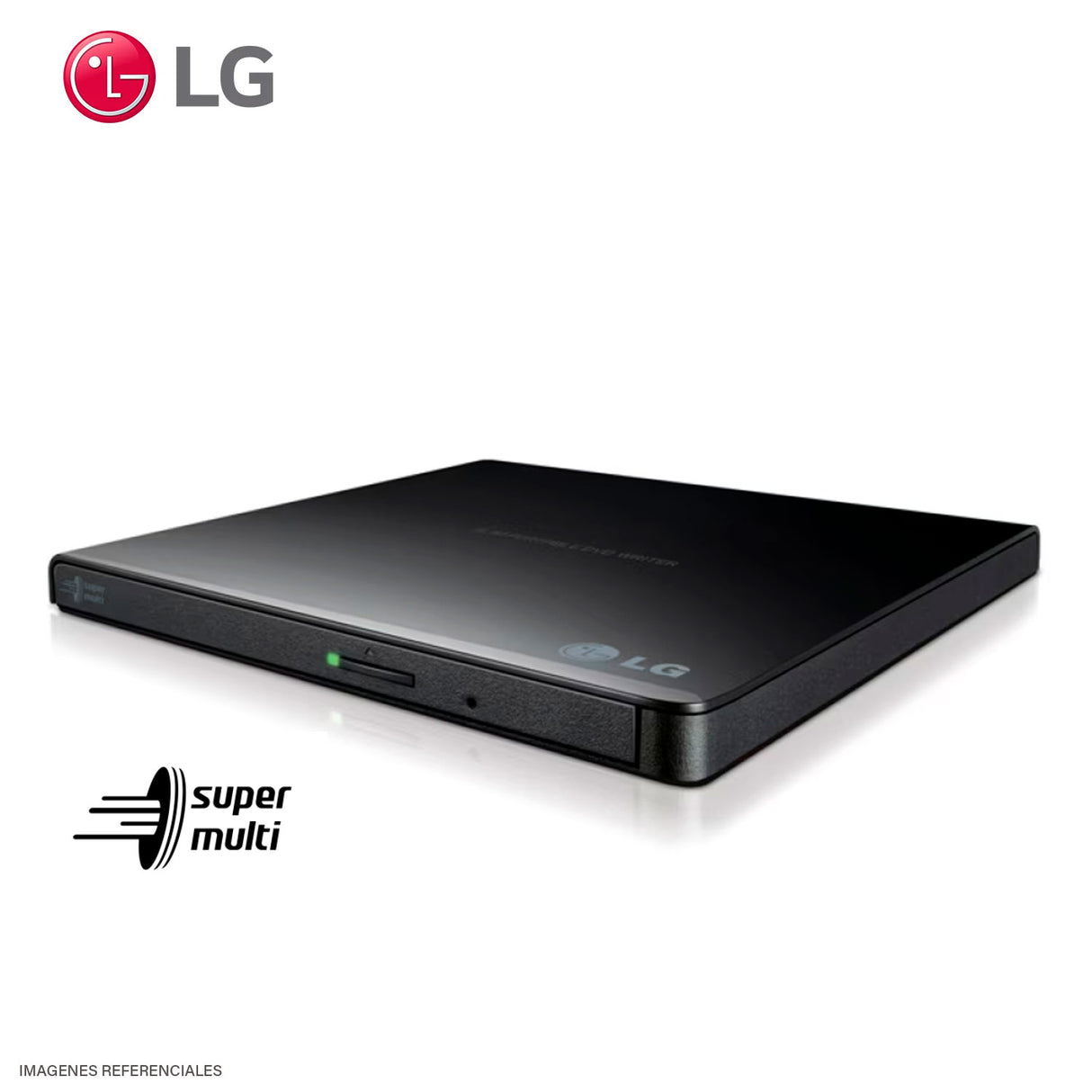 Lectora de Disco Externo LG Ultra Slim Portable USB 2.0 (GP65NB60)