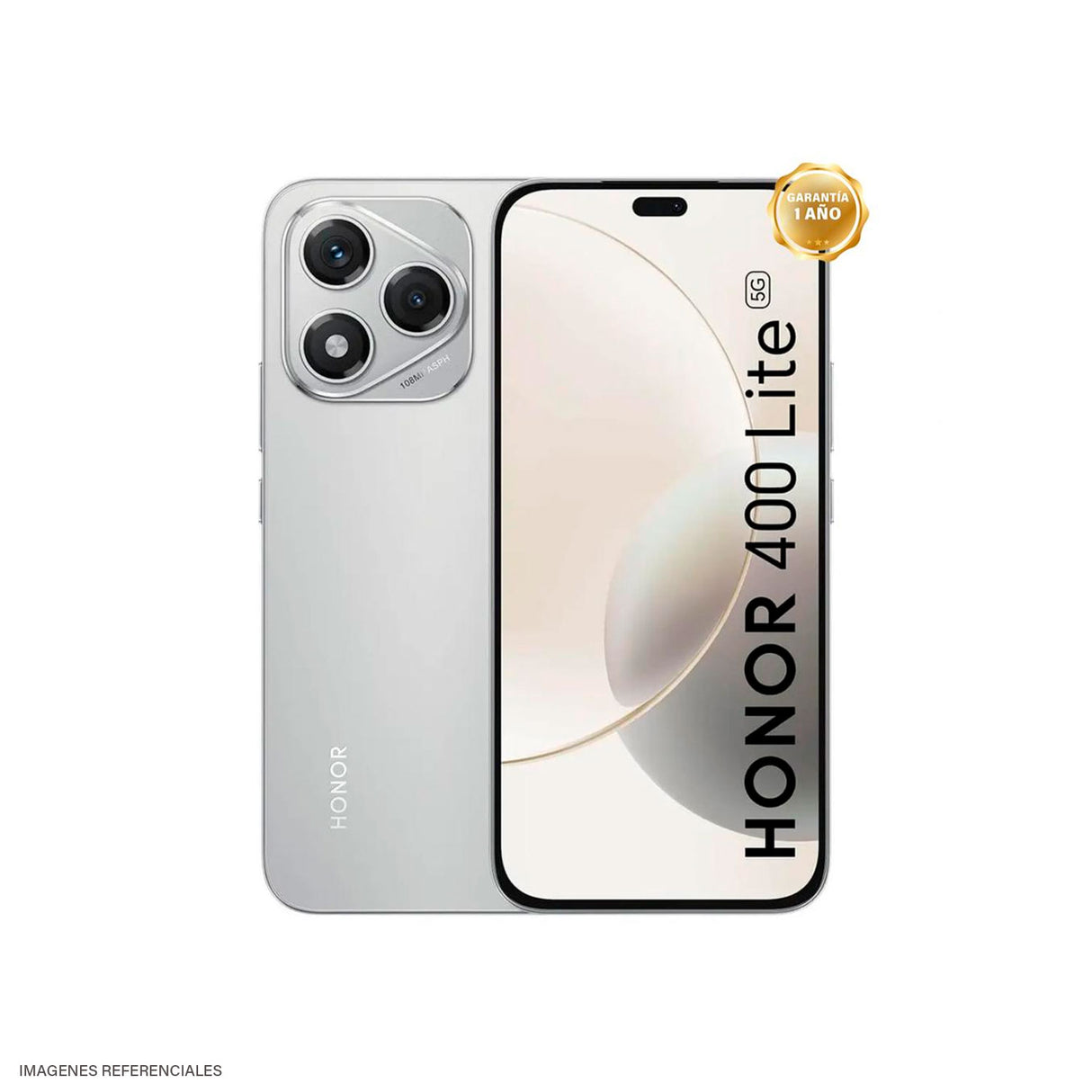 Celular Honor 400 Lite Almacenamiento 256GB RAM 8GB 6.7" Android 15 Velvet Grey