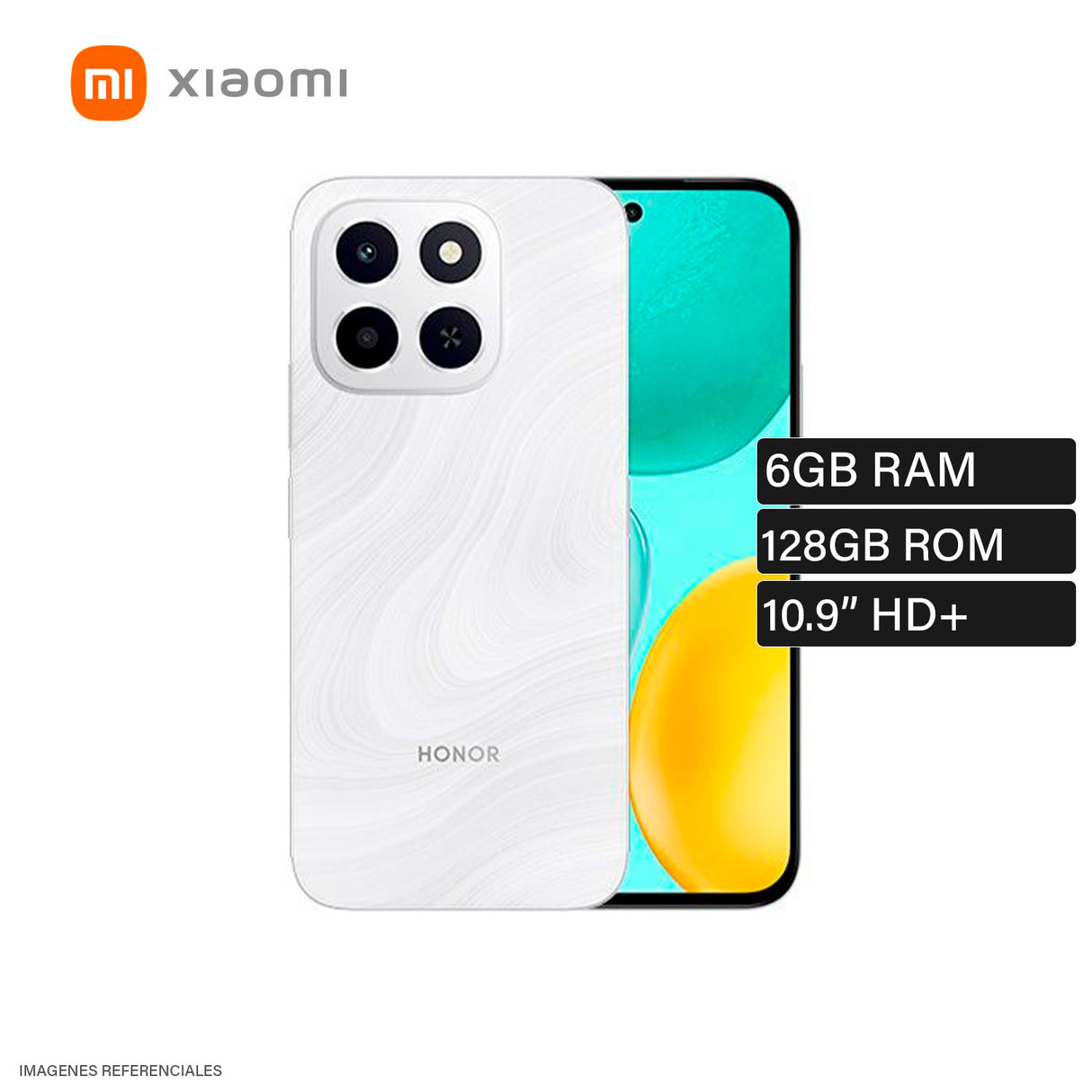 Celular Honor X6C 6.61" HD+ 50 MP MagicOS 9.0 (basado en Android 15)