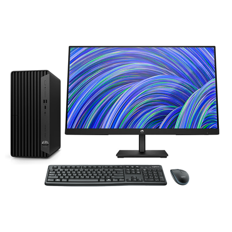 HP PRO SFF 400 G9 Desktop Intel Core i7 13700 Ram 16GB Disco SSD 1TB Video Nvidia Quadro T400 4GB Monitor 23.8" FHD