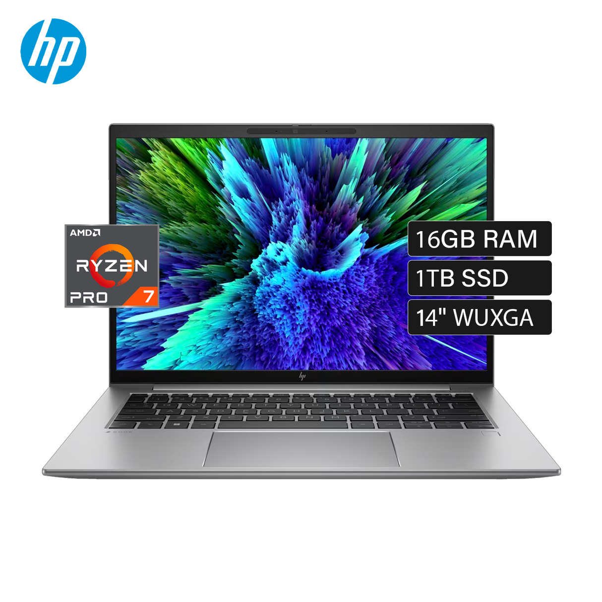 Laptop HP ZBook Firefly G10 Ryzen 7 Pro 7840HS RAM 16GB Disco 1TB SSD 14" WUXGA Windows 11 Pro OPEN BOX (889X0LA)