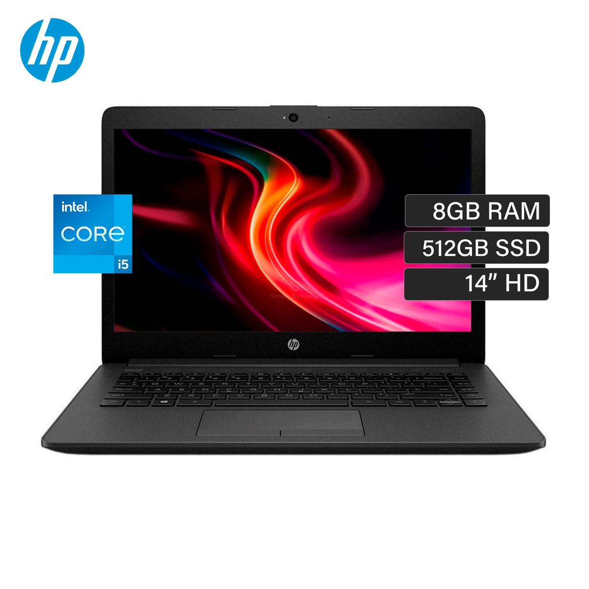 Laptop HP 240 G9 Intel Core i5 1235U Ram 8GB Disco 512GB SSD 14" HD OPEN BOX