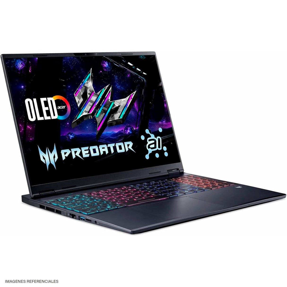 Laptop Acer Predator Helios Neo 16 AI PHN16S-71-91AW Intel Core Ultra 9 275HX RAM 16GB Disco 1TB SSD Nvidia RTX 5060 8GB 16" WQXGA OLED Windows 11