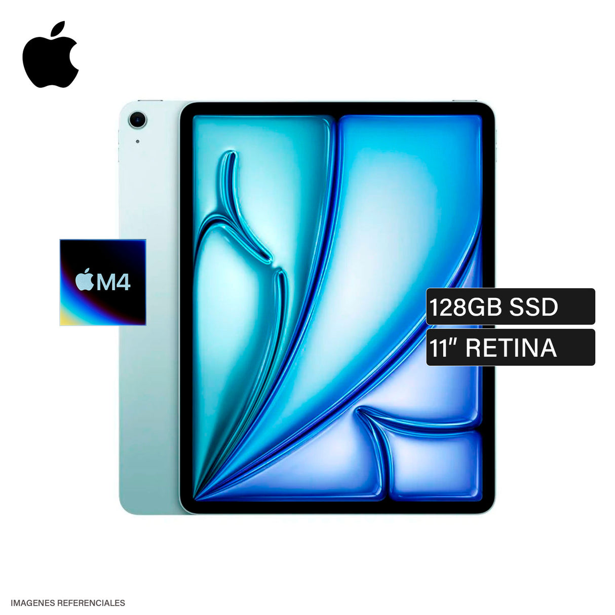 iPad Air M4 A3459 Chip M4 Almacenamiento 128GB 11" Retina Liquid Retina WiFi Blue